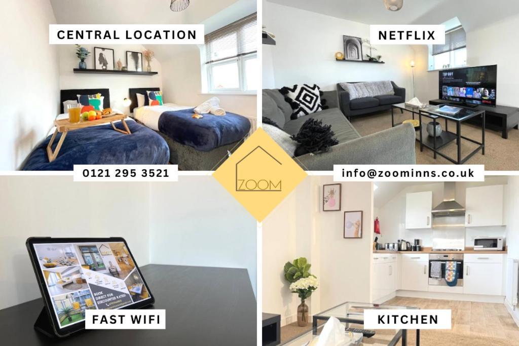 Cosy 2Br Retreat, Near Uni & Qe Hospital, Parking Leilighet Birmingham Eksteriør bilde